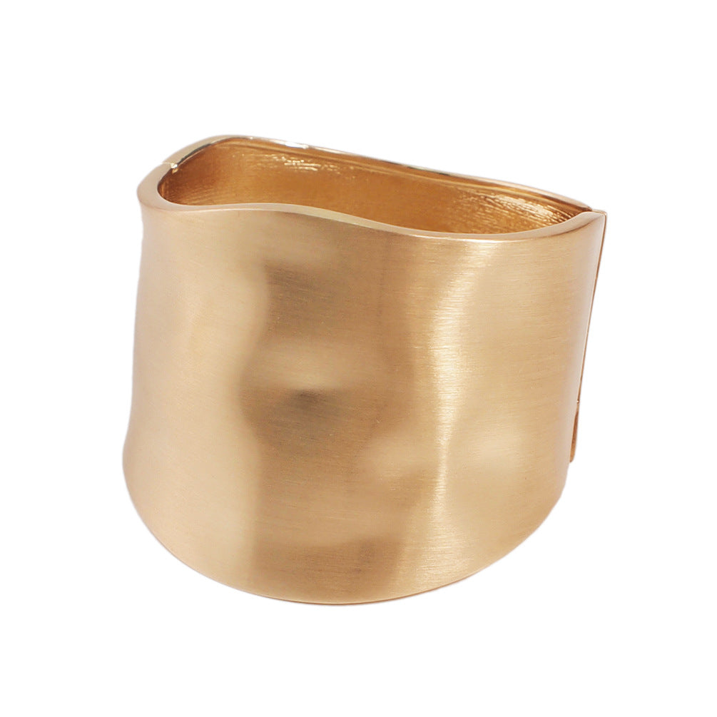 Plain 18K Gold Plated Bracelet - Femerald